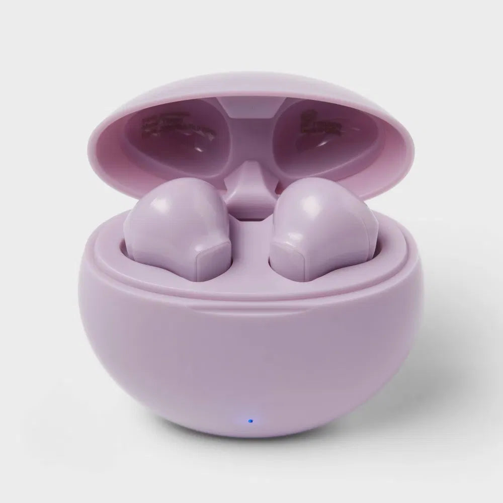 Wireless Bluetooth Earbuds Pastel Purple - True Wireless & Premium Comfort