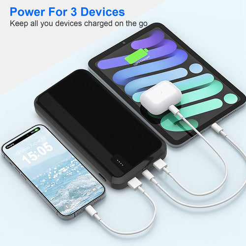 10000mAh Fast Charging Power Bank - PD22.5W Compatible iPhone & Samsung