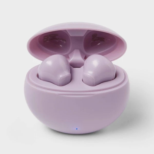 Wireless Bluetooth Earbuds Pastel Purple - True Wireless & Premium Comfort