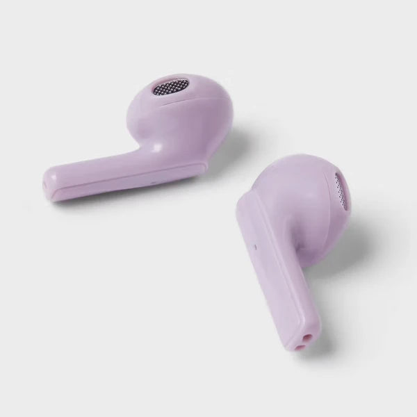 Wireless Bluetooth Earbuds Pastel Purple - True Wireless & Premium Comfort